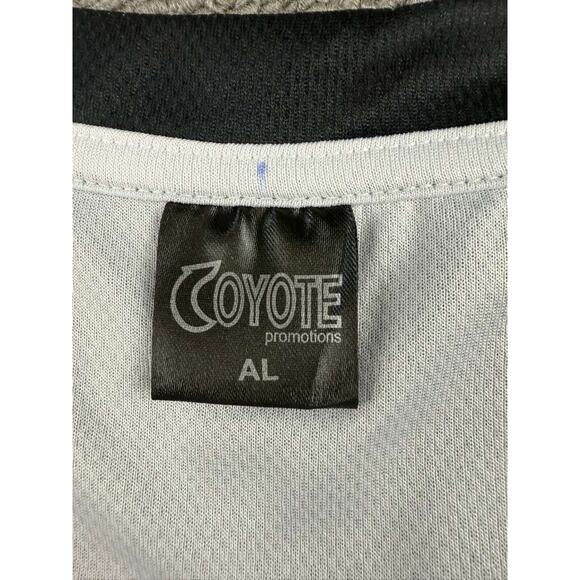 Brooklyn Nets Basketball Jersey Coyote Promotions Men L Front Print Gray - Picture 4 of 9